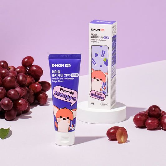 K-MOM Dental Care Toothpaste – Grape Flavour