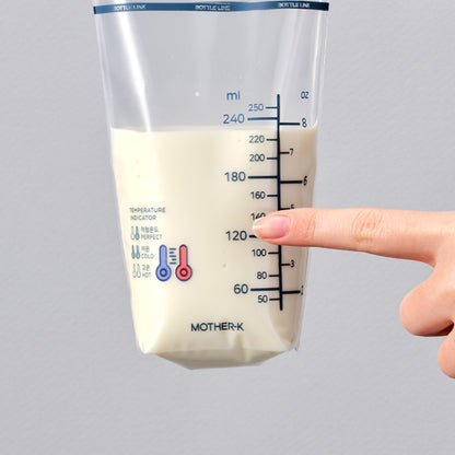 MOTHER-K Tritan Disposable Feeding Bottle Gift Set