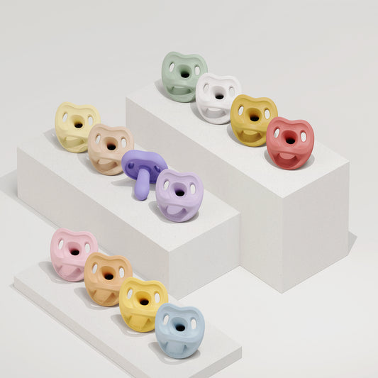 MOYUUM All Silicone Macaron Pacifier