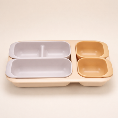 MOYUUM Multi Divided Food Plate