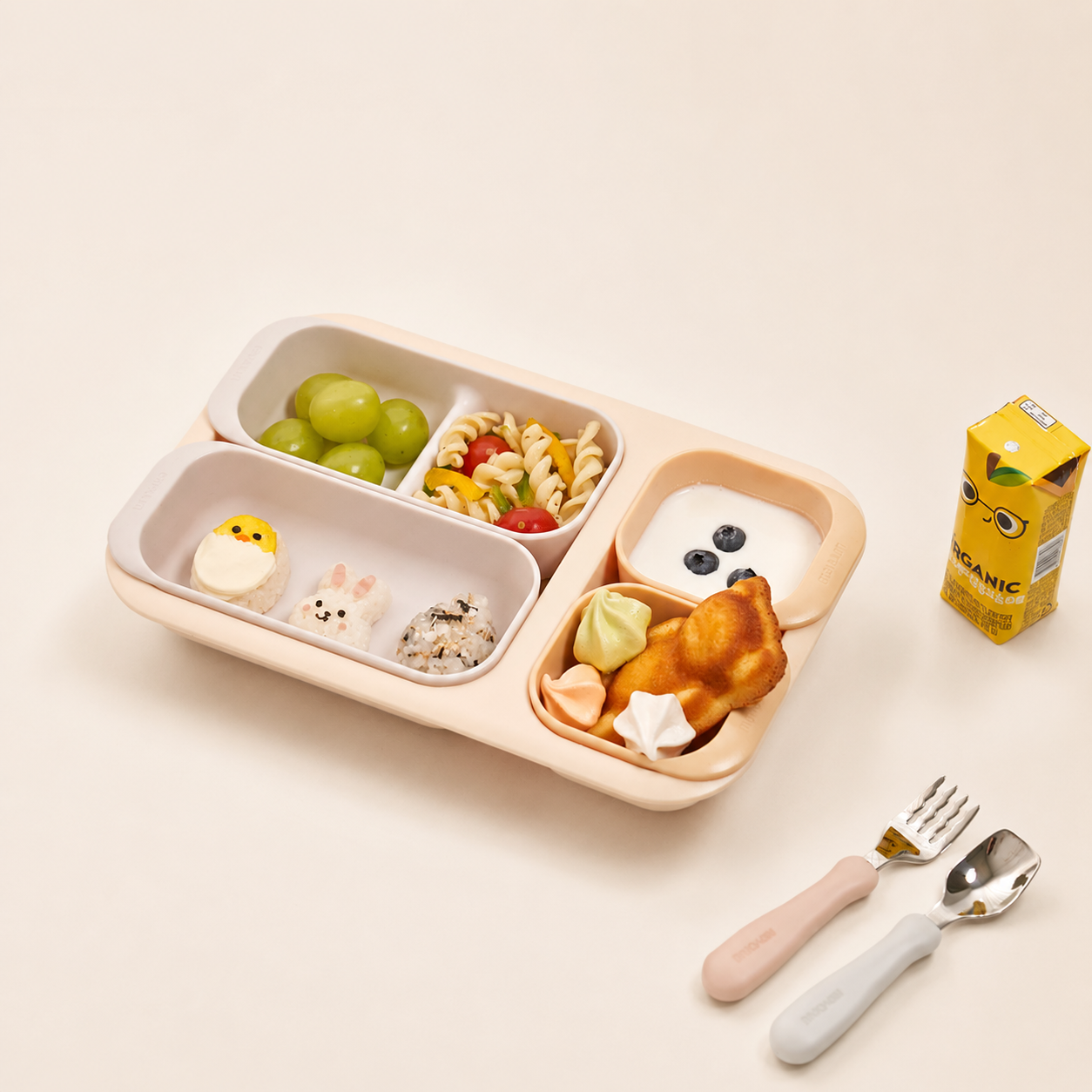 MOYUUM Multi Divided Food Plate