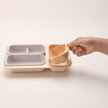 MOYUUM Multi Divided Food Plate