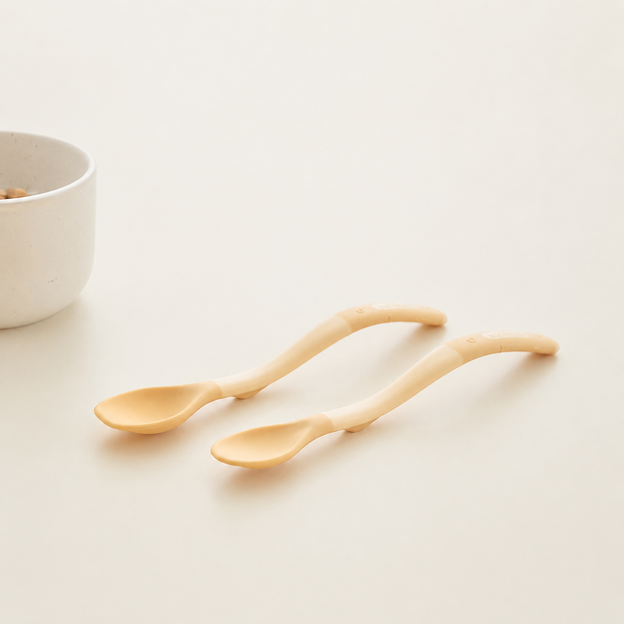 MOYUUM Baby Food Spoon Set with Case – 2pcs