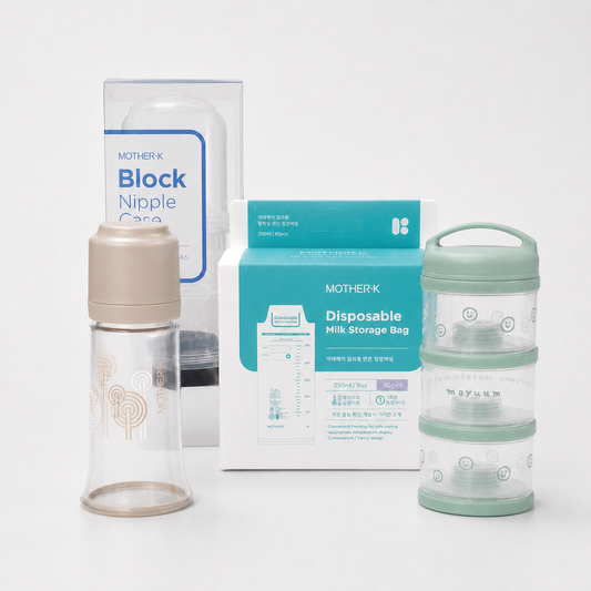 On-the-Go Disposable Feeding Set