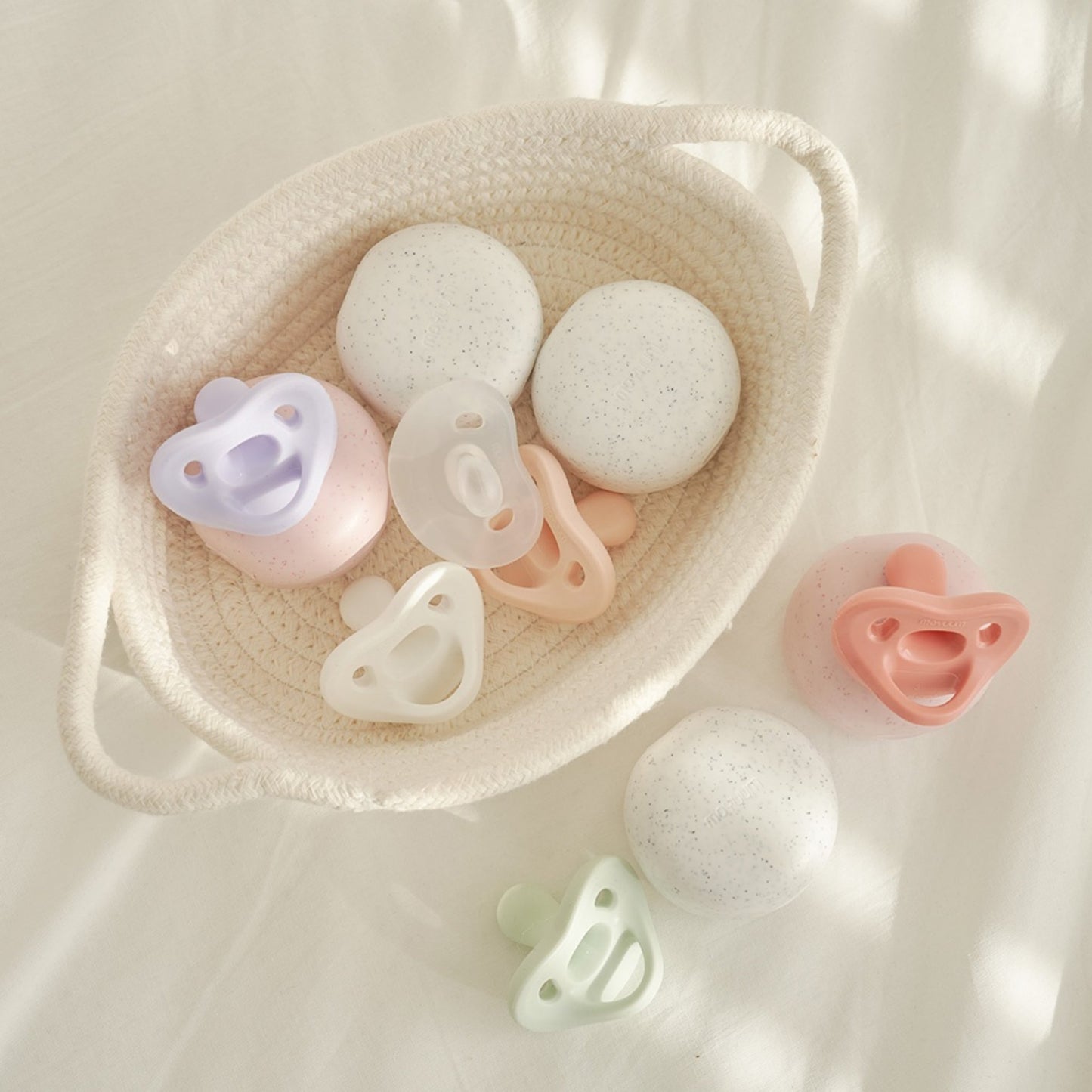 MOYUUM All Silicone Macaron Pacifier