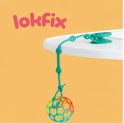 LOKFIX Silicone Suction Toy Strap Set