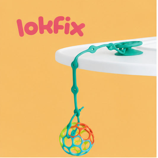 LOKFIX Silicone Suction Toy Strap Set