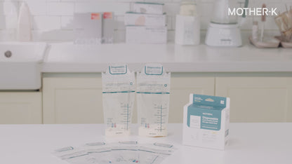 MOTHER-K Tritan Disposable Feeding Bottle Gift Set
