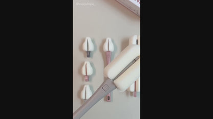 MOTHER-K Interchangeable Sponge Teat Brush Set – Beige